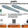 JetKit - sada profi pohonu pro dvoukřídlou bránu do 6 m